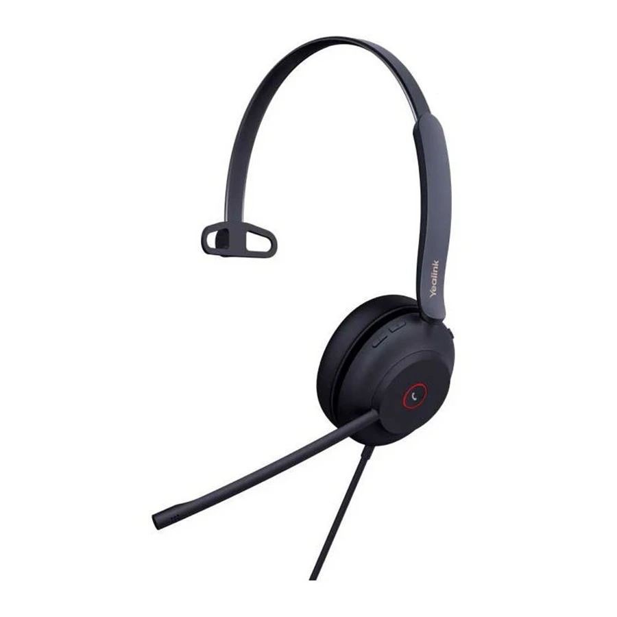 Yealink UH37 Mono Wired Headset هدست باسیم یالینک