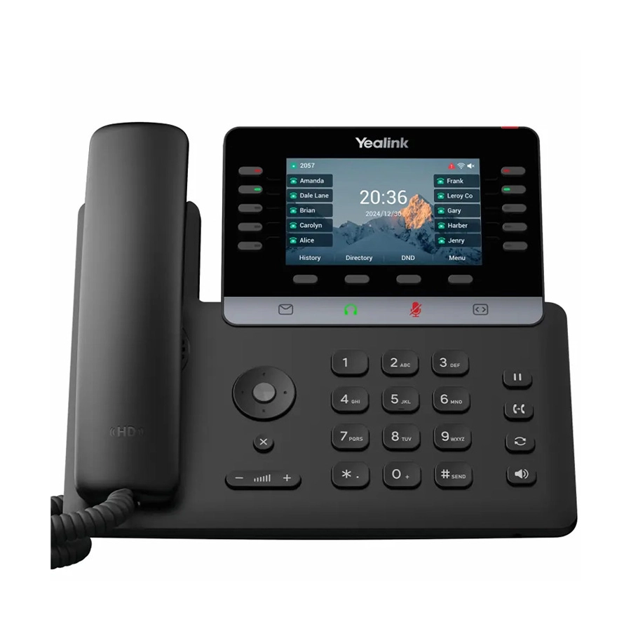 مدل SIP T74W VoIP گوشی تلفن تحت شبکه یالینک مدل SIP T74W VoIP