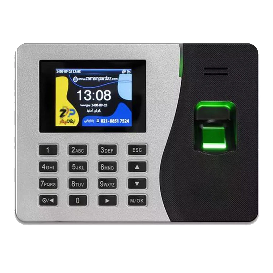 ZamanPardaz K14 UA200 Time And Attendance Device دستگاه حضور و غیاب اثر انگشت زمان پرداز