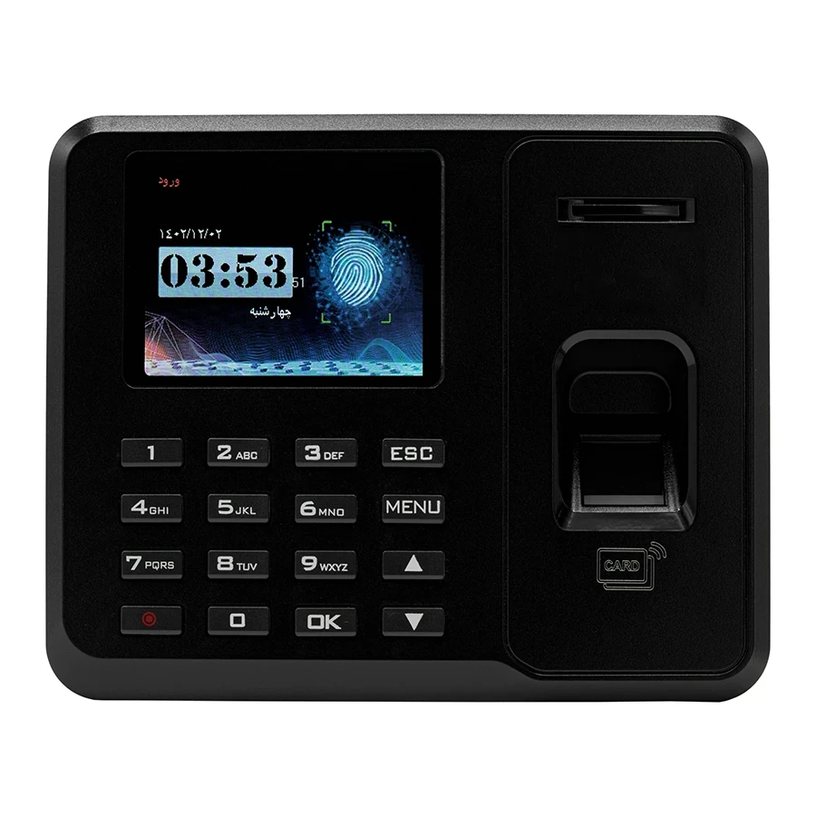ZamanPardaz TM1800 Time And Attendance Device دستگاه حضور و غیاب اثر انگشت زمان پرداز