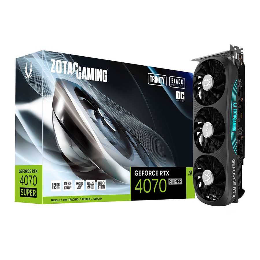 کارت گرافیک زوتک GAMING GeForce RTX 4070 SUPER Trinity OC 12GB GDDR6X