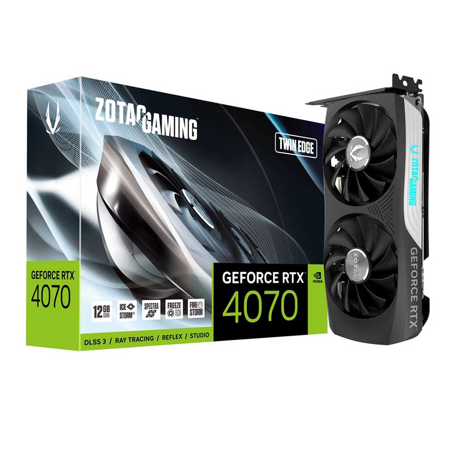 کارت گرافیک زوتک مدل GAMING GeForce RTX 4070 Twin Edge 12GB